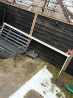 Elektrisch zonnescherm 4m breed, Ophalen, Gebruikt, Elektrisch, Rolluik