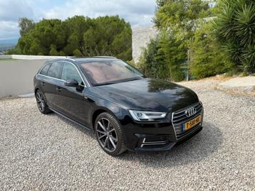 Audi A4 1.4 Tfsi 175pk S Tronic 2018 Zwart beschikbaar voor biedingen