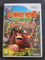Wii spel donkey Kong country returns, Avontuur en Actie, 2 spelers, Ophalen of Verzenden, Zo goed als nieuw