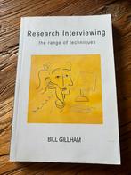 Research Interviewing, Ophalen of Verzenden, Zo goed als nieuw