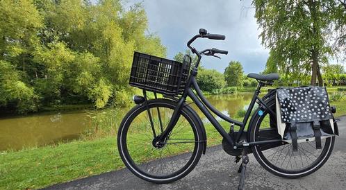 Gazelle Puurnl. transportfiets (49 inch)., Fietsen en Brommers, Fietsen | Dames | Omafietsen, Gebruikt, 47 tot 50 cm, Handrem
