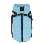 Honden winterjasje blauw, Ophalen of Verzenden, Zo goed als nieuw, Hondenjas