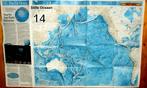 plattegrond de stille oceaan 1992 (nr14)-, Gelezen, Ophalen of Verzenden, Landkaart, 1800 tot 2000