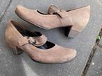 Mooie GABOR nubuck dans schoentjes latte beige bruin 38,5, Ophalen of Verzenden, Zo goed als nieuw, Schoenen