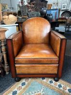 Schapenleder fauteuil Carlotte antiek en brocante, Ophalen, ., ., 50 tot 75 cm