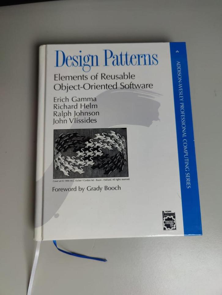 Object oriented programming - Gang of four - Design Patterns, Boeken, Informatica en Computer, Zo goed als nieuw, Programmeertaal of Theorie