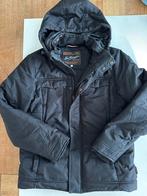 Hallinger Winterjas Zwart - Maat S, Kleding | Heren, Hallinger, Zwart, Ophalen of Verzenden, Gedragen