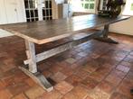 Hoffz eetkamer tafel landelijk en stoer, Huis en Inrichting, 200 cm of meer, Zo goed als nieuw, Rechthoekig, 50 tot 100 cm