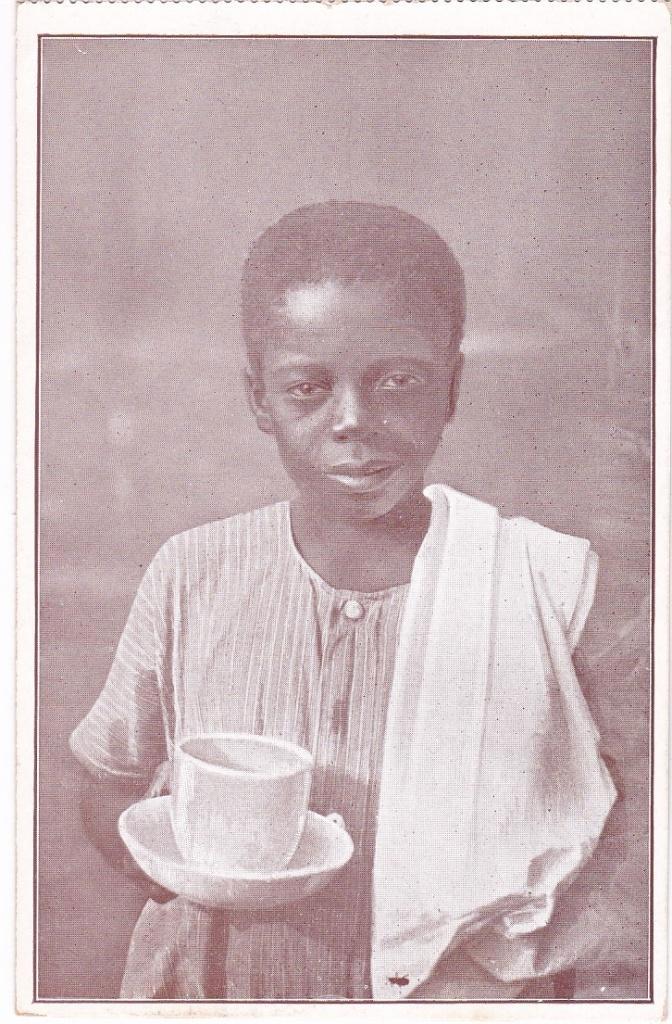 Borgerhout -Belg. Congo. Missionarissen v.h. H. Hart - Boy., Verzamelen, Ansichtkaarten | België, Ongelopen, Antwerpen, 1920 tot 1940