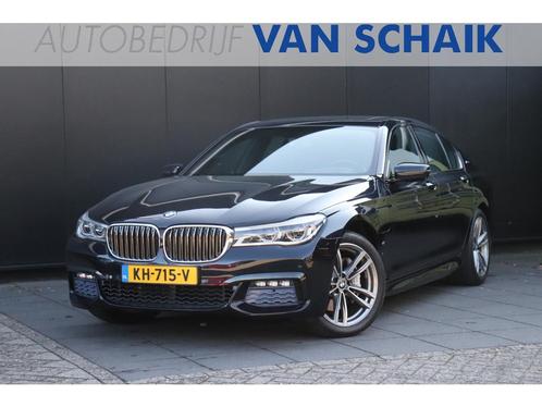 BMW 7 Serie 740e M-PAKKET | LEDER | MEMORY | STOEL/STUURVERW, Auto's, BMW, Te koop, 7-Serie, 360° camera, ABS, Achteruitrijcamera