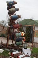 Carbid kanon, Ophalen