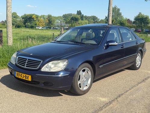 Mercedes-Benz S-klasse S600 Lang APK 11-2025 NAP Origineel N, Auto's, Mercedes-Benz, Bedrijf, Te koop, S-Klasse, ABS, Airbags