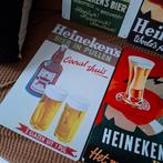 Heineken's reclame bord, Verzamelen, Biermerken, Ophalen, Zo goed als nieuw, Reclamebord, Plaat of Schild, Heineken