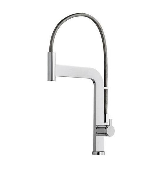 Reginox Nile design keukenkraan met handdouche chroom, Huis en Inrichting, Keuken | Keukenelementen, Nieuw, Ophalen of Verzenden