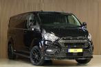 Ford Transit Custom 300 2.0 TDCI L2H1 170 PK Limited DC | Ca, Auto's, 4 cilinders, Zwart, Bedrijf, Diesel