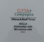 V & B Villeroy & Boch Citta & Campagna Biella 2 Borden, Huis en Inrichting, Keuken | Servies, Nieuw, Ophalen of Verzenden, Bord(en)