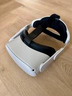 Oculus Quest 2 VR Headset + Case, Ophalen of Verzenden, Gebruikt, VR-bril, Pc