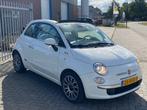 Fiat 500 C 0.9 TwinAir Lounge 86PK NL AUTO NAP! Leer l Airco, Euro 5, 86 pk, Gebruikt, Zwart
