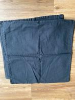 4 zwarte kussenhoezen Ikea 50x50 cm!, Ophalen of Verzenden, Zo goed als nieuw, Zwart, Vierkant
