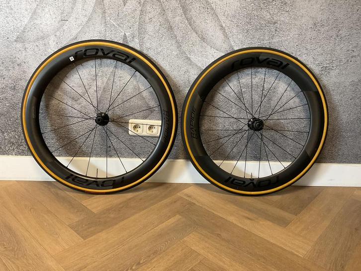 Wielset ROVAL Rapide clx 622x21, Fietsen en Brommers, Fietsonderdelen, Zo goed als nieuw, Racefiets, Wiel, Ophalen of Verzenden