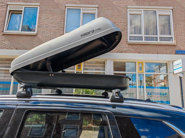 Hapro Roady Dakbox - Ruimte voor al uw avonturen!, Auto diversen, Dakkoffers, Gebruikt, Ophalen