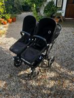 Bugaboo Donkey 5 TWIN (MIDNIGHT BLACK), Kinderen en Baby's, Kinderwagens en Combinaties, Ophalen, Verstelbare duwstang, Bugaboo
