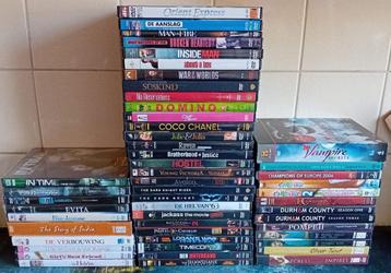 Dvd's: series/films 52 stuks.. beschikbaar voor biedingen