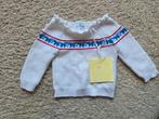 Baby Club Vestje Gebreid Mt 56 Wit, Ophalen of Verzenden, Zo goed als nieuw, Baby Club, Truitje of Vestje