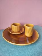 Huizen Holland Novoo Servies Okergeel, Huis en Inrichting, Keuken | Servies, Ophalen of Verzenden, Keramiek, Overige stijlen, Bord(en)