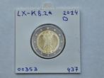 2-euromunt Duitsland (D) D 2024 Koers LX-K8.2*, Ophalen of Verzenden, Duitsland, 2 euro, Losse munt