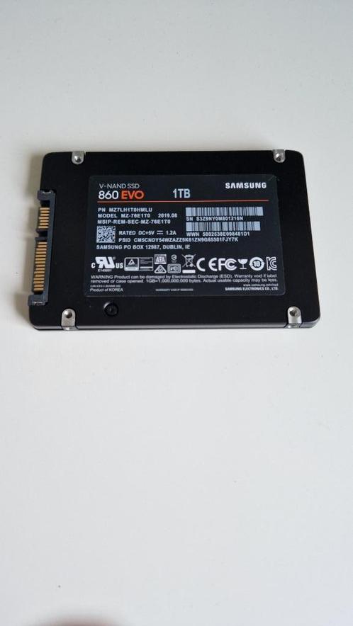 Samsung 860 EVO SSD, Computers en Software, Harde schijven, Zo goed als nieuw, Desktop, Intern, SSD, SATA, Ophalen of Verzenden