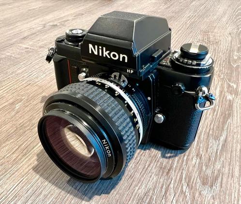 Nikon F3 HP & Nikkor 50mm f1.2, Audio, Tv en Foto, Fotocamera's Analoog, Zo goed als nieuw, Spiegelreflex, Nikon, Ophalen of Verzenden