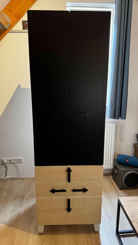 Smastad (kinder)kast - hangkast met lades, Huis en Inrichting, Kasten | Kledingkasten, Zo goed als nieuw, 150 tot 200 cm, 50 tot 100 cm