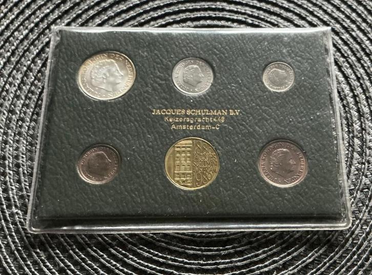 4 Zeldzame sets Ned.munten Jacques Schulman BV 1965 t/m 1968, Verzamelen, Complete verzamelingen en Collecties, Ophalen of Verzenden