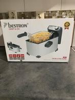 Friteuse - Bestron Crispy & Co (Nieuw), 3 tot 4 liter, Ophalen, Gebruikt, Uitneembare binnenpan
