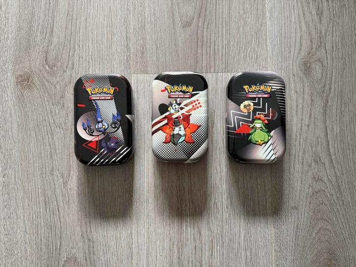 Pokémon Tins (Gevuld met kaarten), Hobby en Vrije tijd, Verzamelkaartspellen | Pokémon, Ophalen of Verzenden