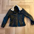 Arma leren jas maat 42 - afneembare kraag, Kleding | Dames, Ophalen of Verzenden, Zo goed als nieuw, Maat 42/44 (L), Zwart