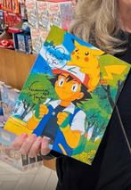 Gesigneerde Pokemon Poster Ash & Pikachu - Victor Taylor, Ophalen of Verzenden, Zo goed als nieuw, Plaatje