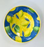 Faience ligne Hôtesse diepe presenteer schaal citroenen