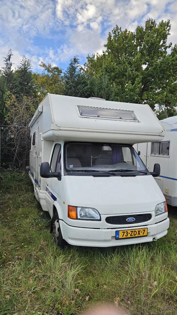 Ford Elnagh camper – robuust, ruim een echte familie camper, Caravans en Kamperen, Campers, Particulier, tot en met 6, Alkoof