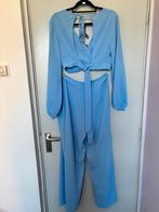 Setje blauw broek met shirtje, Ophalen of Verzenden, Zo goed als nieuw, Blauw