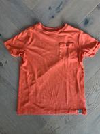 Oranje shirtje van WE Fashion, maat 134-140, Jongen of Meisje, Ophalen of Verzenden, WE Fashion, Zo goed als nieuw