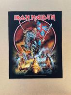 Grote backpatch van Iron Maiden 88 ca 27 x 36 cm nieuw, Verzamelen, Ophalen of Verzenden, Emmen, Regina, Grote backpatch van Iron Maiden 88 ca 27 x 36 cm nieuw