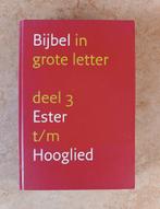 Bijbel in grote letter - deel 3., Ophalen of Verzenden, Zo goed als nieuw