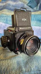 Mamiya M645J middenformaat filmcamera met Mamiya Sekor C 80m, Spiegelreflex, Zo goed als nieuw, Ophalen, Overige Merken