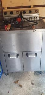 robuuste dubbele friteuse ,krachtstroom, 4 liter of meer, Ophalen, Gebruikt, Duo-friteuse