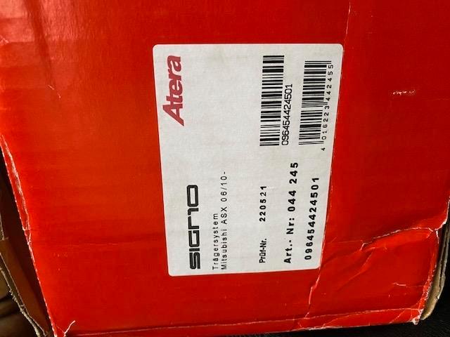 Atera Signo dakdragers Mitsubishi ASX 06/10-, Auto diversen, Dakdragers, Gebruikt, Ophalen of Verzenden