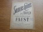 CHORUS AND MARCH FROM FAUST- VOOR PIANO, Gebruikt, Klassiek, Ophalen of Verzenden, Artiest of Componist