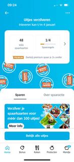 AH Uitjes zegels/hotel dagje weg - 48 volle kaarten €0,25 ps, Verzamelen, Supermarktacties, Albert Heijn, Ophalen of Verzenden