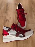 Michael Kors Sneakers - Rood/Zilver - Maat 38, Kleding | Dames, Schoenen, Ophalen of Verzenden, Zo goed als nieuw, Rood, Sneakers of Gympen